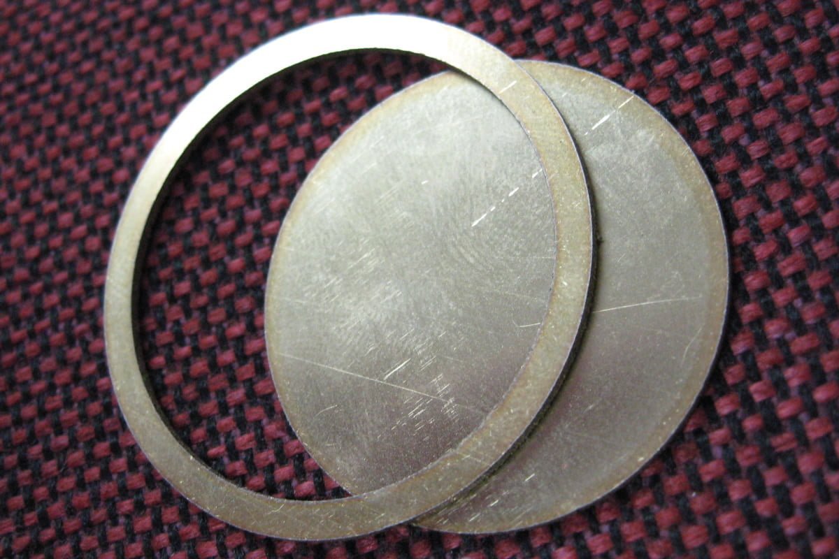 brass cut metal