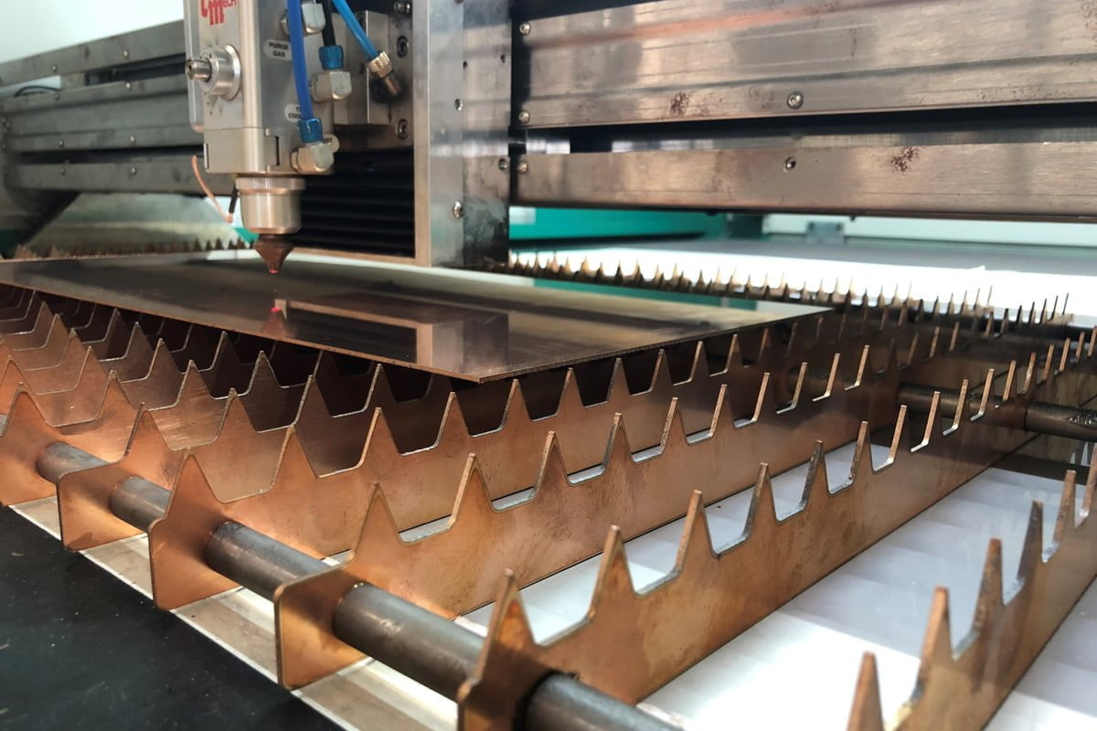 copper metal cutting system