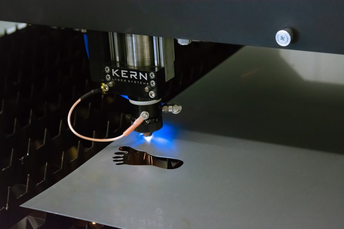 kern laser stainless cutter