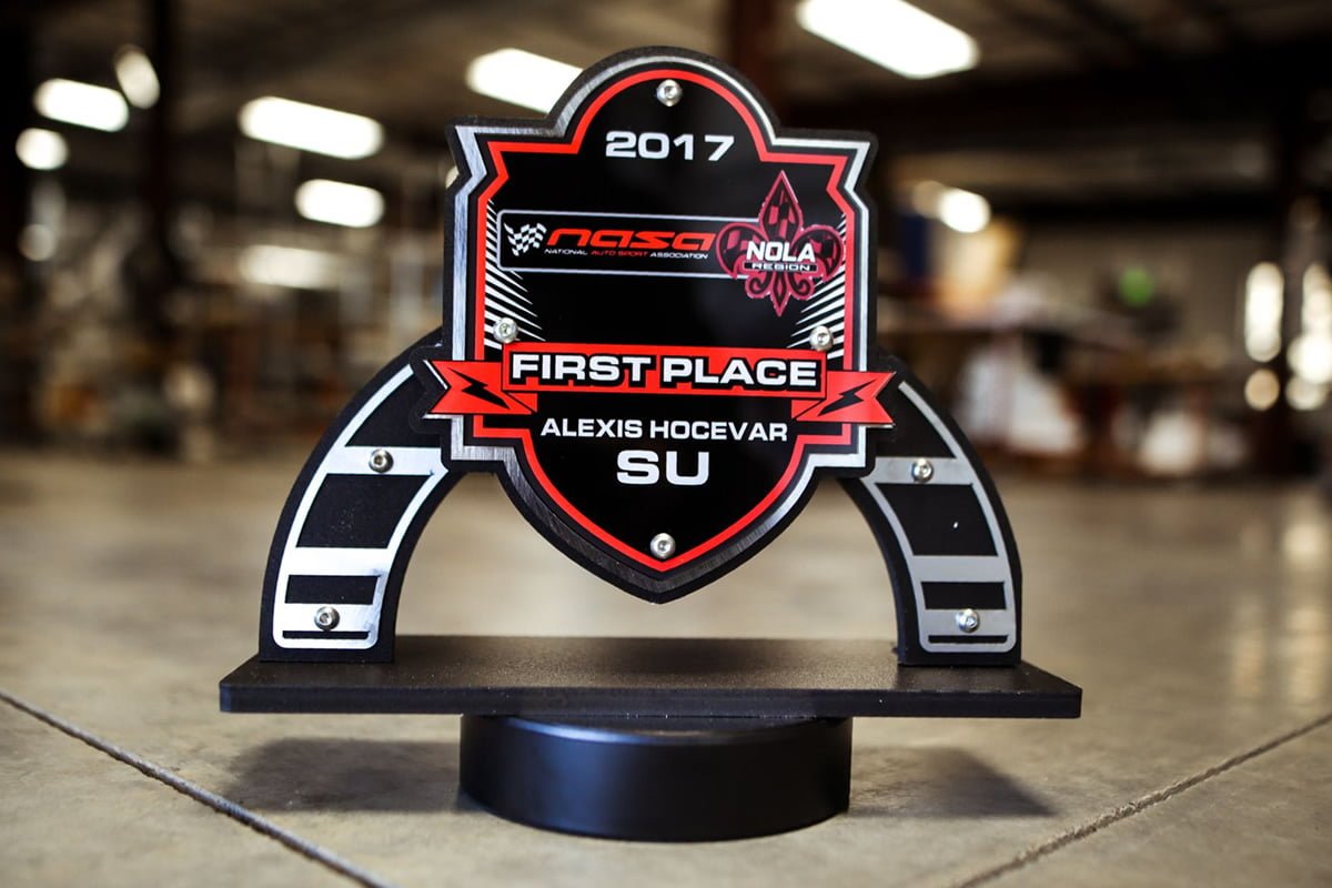 laser cut award
